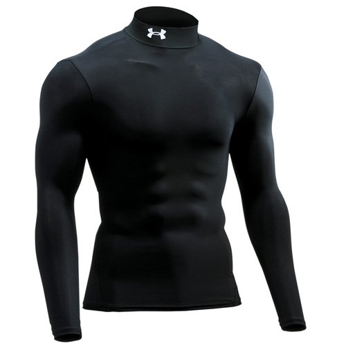 UNDER ARMOUR（アンダーアーマー） 【メンズ】【ヒートギア】UAコンプレッション L/SモックT　ホワイト