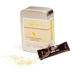 Tsp Spices Organic Lemon Zest, 12 One-teaspoon Packets, .9-Ounce Tins (Pack of 3)