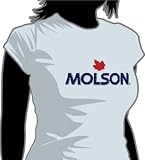 Women's Molson - LABEL T-shirt - Powder Blue