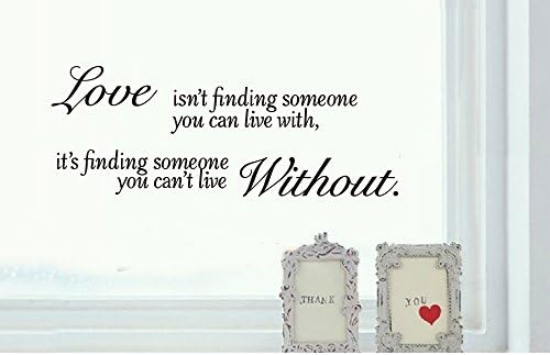 Dago Wall Sticker Decal Mural Self Adhesive Paper Art Deco Love Without Quote Sticker