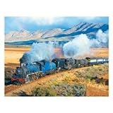 Picture Springbok Train Trek 500 Piece Jigsaw Puzzle