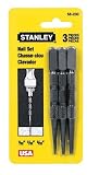 Stanley 58-230 3 Piece Assorted Square Head Nail Set