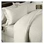 1200 Thread Count Olympic Queen 4pc Bed Sheet Set 100% Egyptian Cotton Deep Pocket 1200 TC Ivory