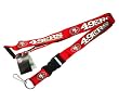 San Francisco 49ers Clip Lanyard Keychain Id Ticket Nfl - Red Color