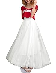 Sleeveless General Print Elasticized   Waistline Scoop Neck Mesh Shirred Cotton/Polyester Prom Dress/Maxi Dress 