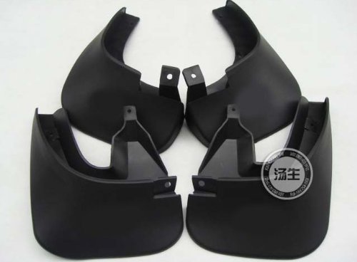 Black Auto parts 4PCS Mudguard Splash Guard Mud 