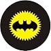 Batman - Bat Signal (Yellow and Black) - 1 Button