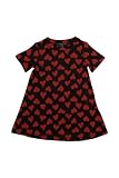 Little Marc Jacobs Dress RED HEARTED, Color: Black, Size: 98