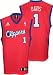 Baron Davis Jersey: adidas Red Replica #1 Los Angeles Clippers Jersey