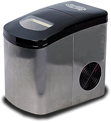 New Commercial Home Ice cube maker Stainless Steel - Silver