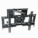 TecTake Wandhalterung für Flachbildschirme 76 cm (30 Zoll) bis 127 cm (50 Zoll)
