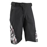 Tenn Burn MTB Cycling Shorts Black/Camo