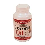 Jarrow Formulas Coconut Oil, 100% Certified Organic, 120-Soft Gels (Pack of 2)