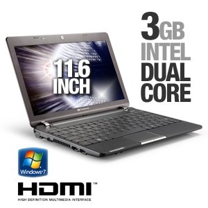 Gateway EC1430U 11.6Inch Black Laptop Up to 7 41sj lYDvyL Gateway EC1430U 11.6Inch Black Laptop Up to 7