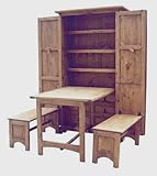 Cowboy Kitchen (Brown) (79.00"H x 43.00"W x 20.00"D)