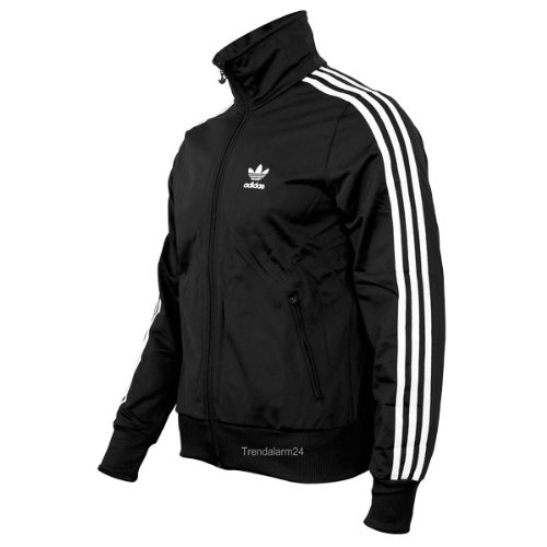 Adidas Damen Tracktop Firebird, black/running white, 40, E16499 Preisvergleich