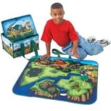 ZipBin Dinosaur Playset