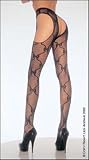 Lace Suspander Hose