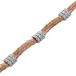 14K Rose Gold Diamond Bracelet - 1.70 Ct.