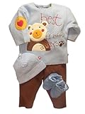 Applique Pullover Outfit #8 - Best Friends - Multi-colored - 6-12 Mths