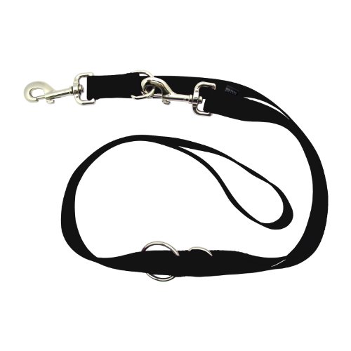 Wolters Cat&Dog Basic 37104 Führleine Standard Gr.XL 200cm x 25mm schwarz