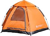 DOPPELGANGER OUTDOOR(ドッペルギャンガーアウトドア) ワンタッチテント [3〜4人用] T501