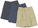 Boys' Short Pleated with Elastic Back Waistband (Sizes 4-20, Slim, Husky) (6440BR M03)