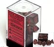 Chessex Translucent Smoke 7 piece dice set