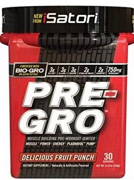Isatori Pre-gro 30 Servings (Fruit Punch)