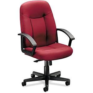 Basyx VL601VA62T VL601 Series Managerial Mid-Back Swivel Tilt Chair, BY Fabric BLK Frame by Basyx