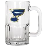 Saint Louis Blues St Large Glass Beer Mug