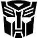 TRANSFORMERS AUTOBOT - Car, Truck, Notebook, Vinyl Decal Sticker #1036 | Vinyl Color: Black