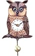 German Owl Clock With Moving Eyes