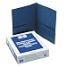 Oxford Twin Pocket Royal Blue Leatherette-Grained Portfolios 25 Count (57502)