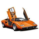 1 24 Lamborghini Countach LP400 with Upgrade Parts by MODEL RECTIFIER CORP-AOSHIMA