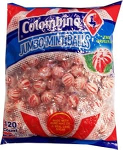 colombina peppermint balls candy jumbo count theonlinecandyshop