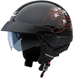 Scorpion EXO-100 Spitfire Orange Large Open Face Helmet
