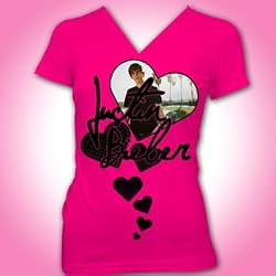 JUSTIN BIEBER SHIRTS - JUSTIN IN MY HEART T-SHIRT- BEST PRICE!