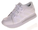 VOLATILE Confetti Womens Wedge Platform Shoes White