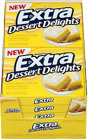 Wrigley’s Extra Dessert Delights Lemon Square – 15stk/10pks