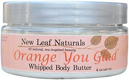 Orange You Glad Tea Infused Whipped Body Butter by New Leaf Naturals