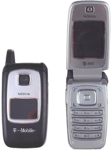 Best Price Unlocked Nokia 6103b T-mobile GSM Cell Phone -Black and Silver with Charger