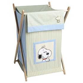 Lambs & Ivy Peek a Boo Snoopy Hamper