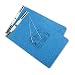 ACCO Pressboard Hanging Data Binder, 11 x 14.875 Inches Burst Sheets, Light Blue (54272)