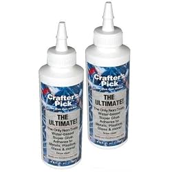 Scrapbook Glue Craft Plastic Ceramic Clear Adhesive 8oz