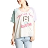 (パワートゥーザピープル)POWER TO THE PEOPLE HEYクマポケット付きTシャツ（フェイス柄） 2512704