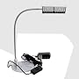48 LED Flexible Neck Desk Lamp, 7 Watt Bright White Table Reading Light, 2402