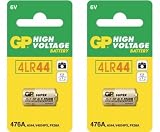Electronics : 2 x GP 4LR44 4G13 476A A544 V4034PX PX28A 6V Alkaline batteries