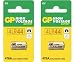 2 x GP 4LR44 476A A544 V4034PX PX28A 6V Alkaline batteries