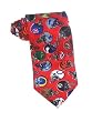Team NFL Sport Teams Foot Ball Helmets Men's Necktie